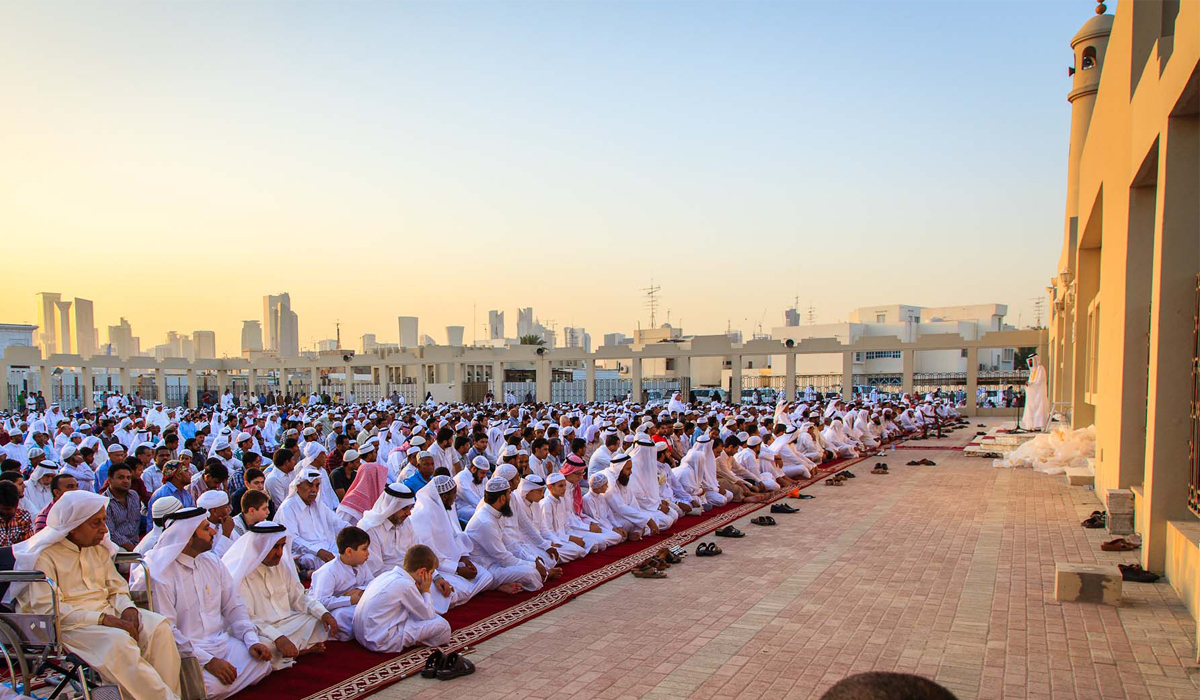 Eid prayers will be held at 588 mosques and grounds in Qatar